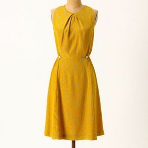 Girls From Savoy by Ann Louise Roswald Gold Dress